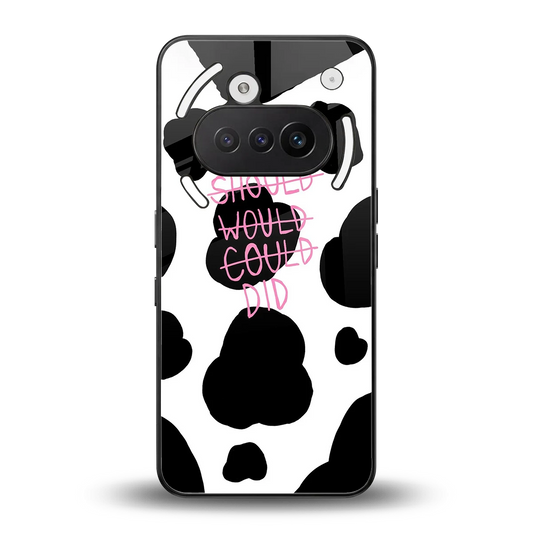 Boss Moves back phone cover | glass case for nothing phone 3a