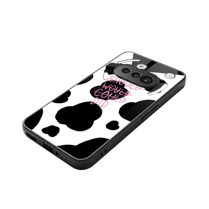Boss Moves stylish phone case for nothing phone 3a | glossy glass and slim fit