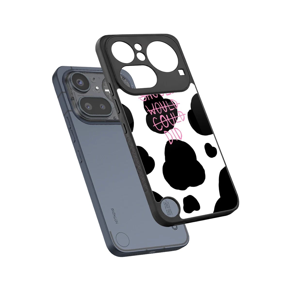 Boss Moves sleek nothing phone 4a pro cover with tempered glass back and TPU edges