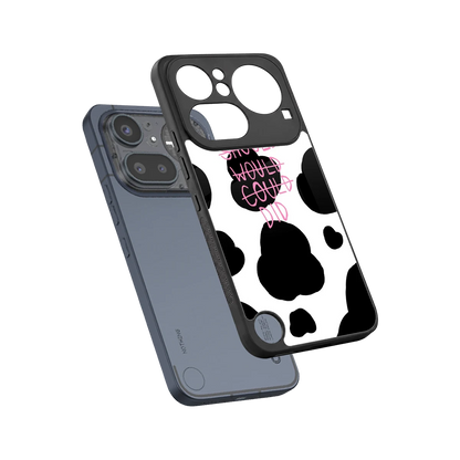 Boss Moves sleek nothing phone 4a pro cover with tempered glass back and TPU edges