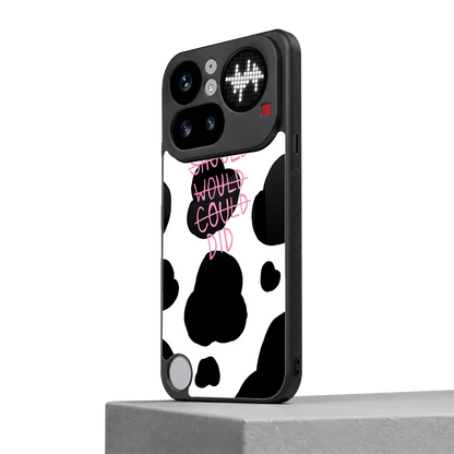 Boss Moves nothing phone 4a pro mobile cover | shockproof glass phone case