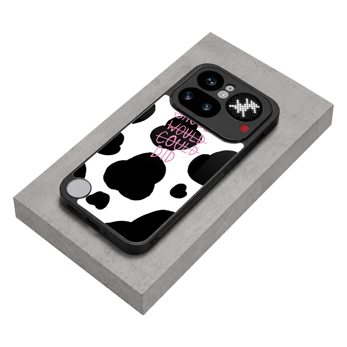 Boss Moves stylish phone case for nothing phone 4a pro | glossy glass and slim fit