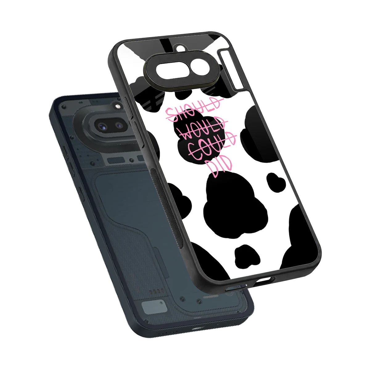 Boss Moves sleek nothing phone 4a cover with tempered glass back and TPU edges