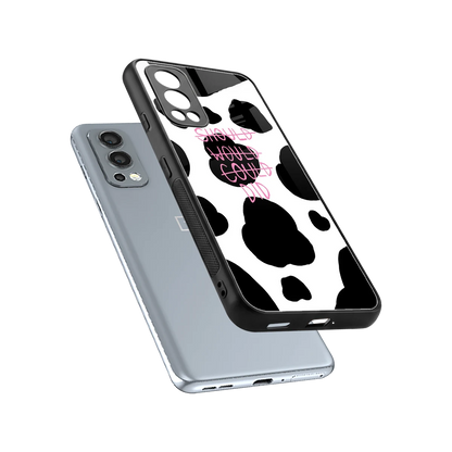 Boss Moves sleek oneplus nord 2 cover with tempered glass back and TPU edges