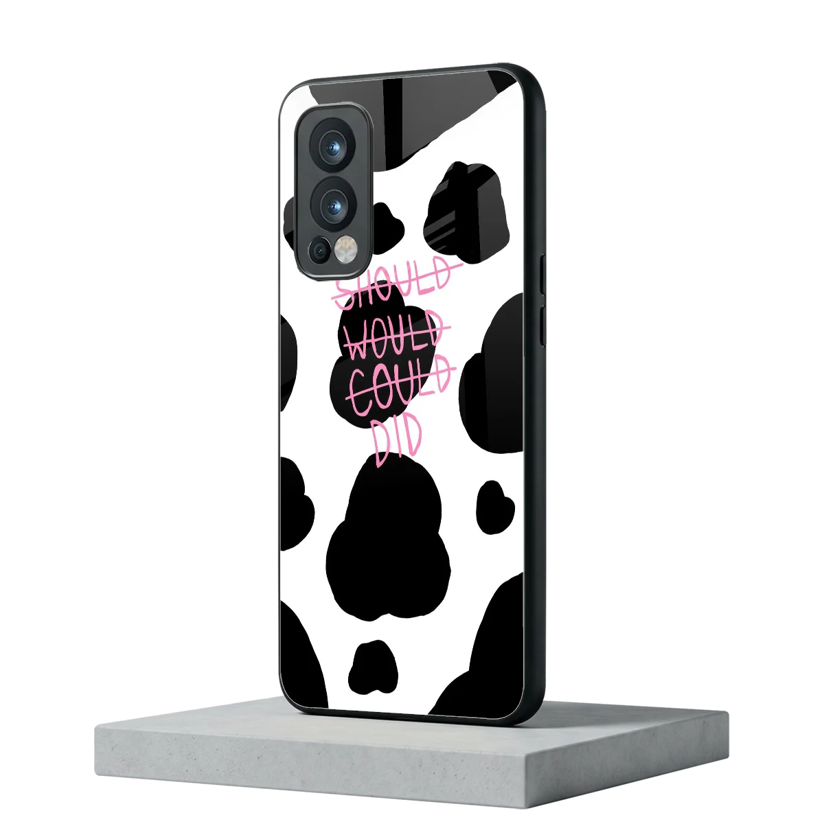 Boss Moves oneplus nord 2 mobile cover | shockproof glass phone case