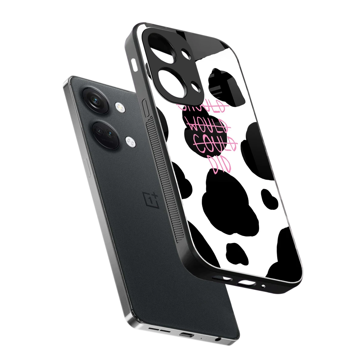 Boss Moves sleek oneplus nord 3 cover with tempered glass back and TPU edges