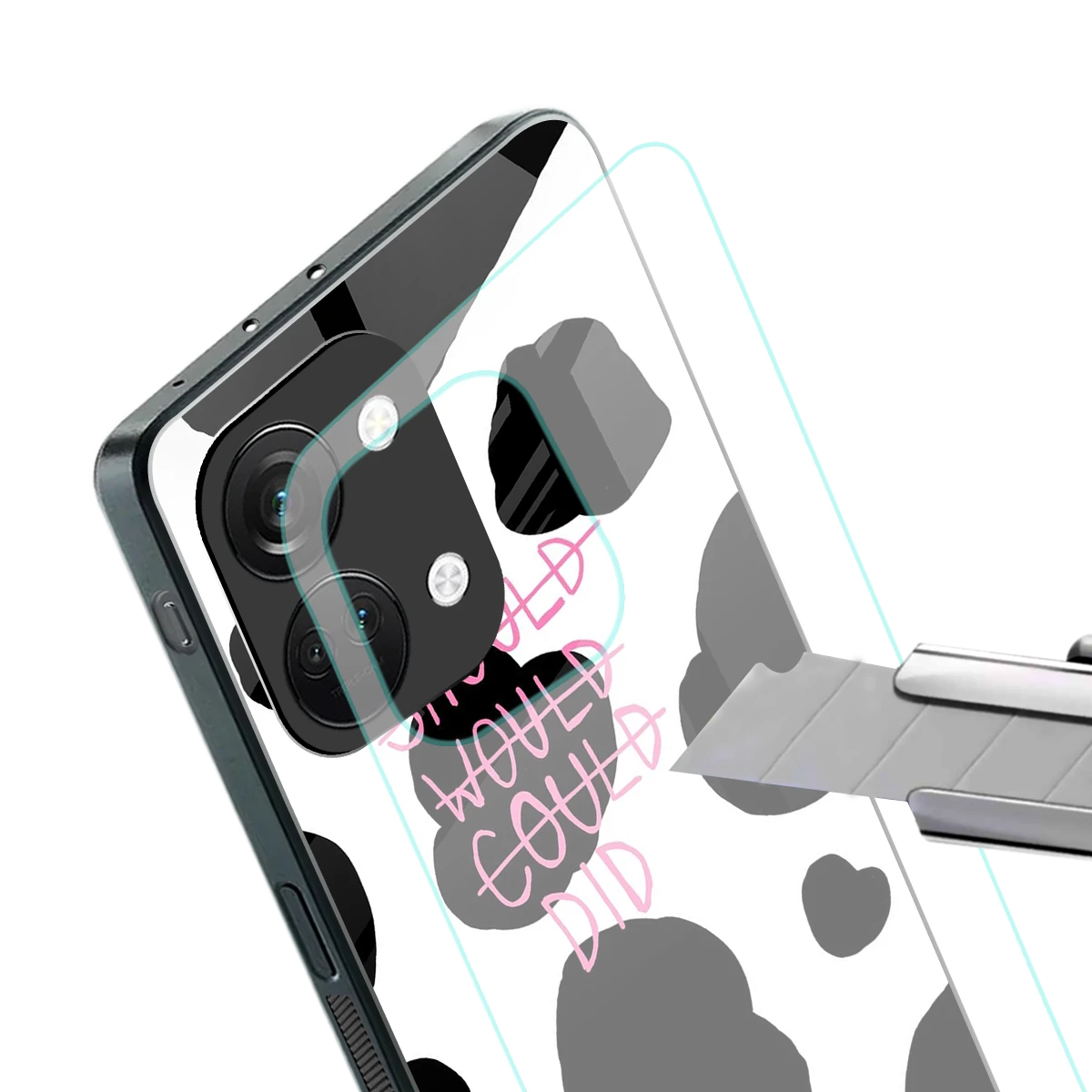 Boss Moves stylish phone case for oneplus nord 3 | glossy glass and slim fit