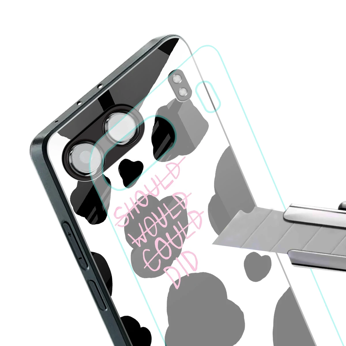 Boss Moves stylish phone case for oneplus nord 4 | glossy glass and slim fit