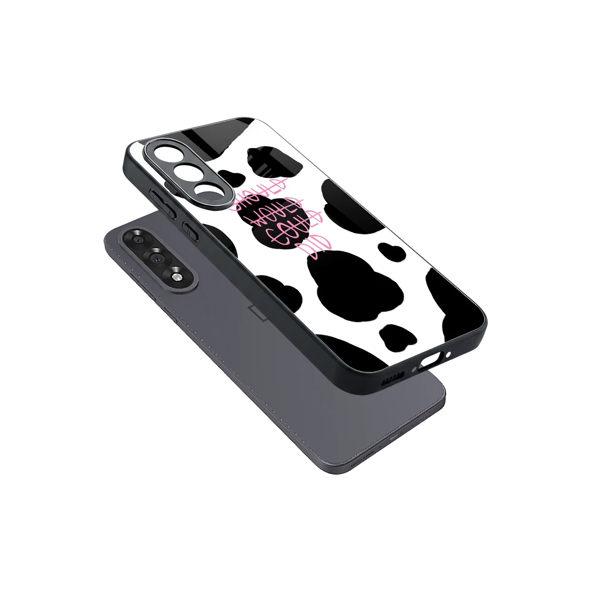Boss Moves sleek oneplus nord 5 cover with tempered glass back and TPU edges