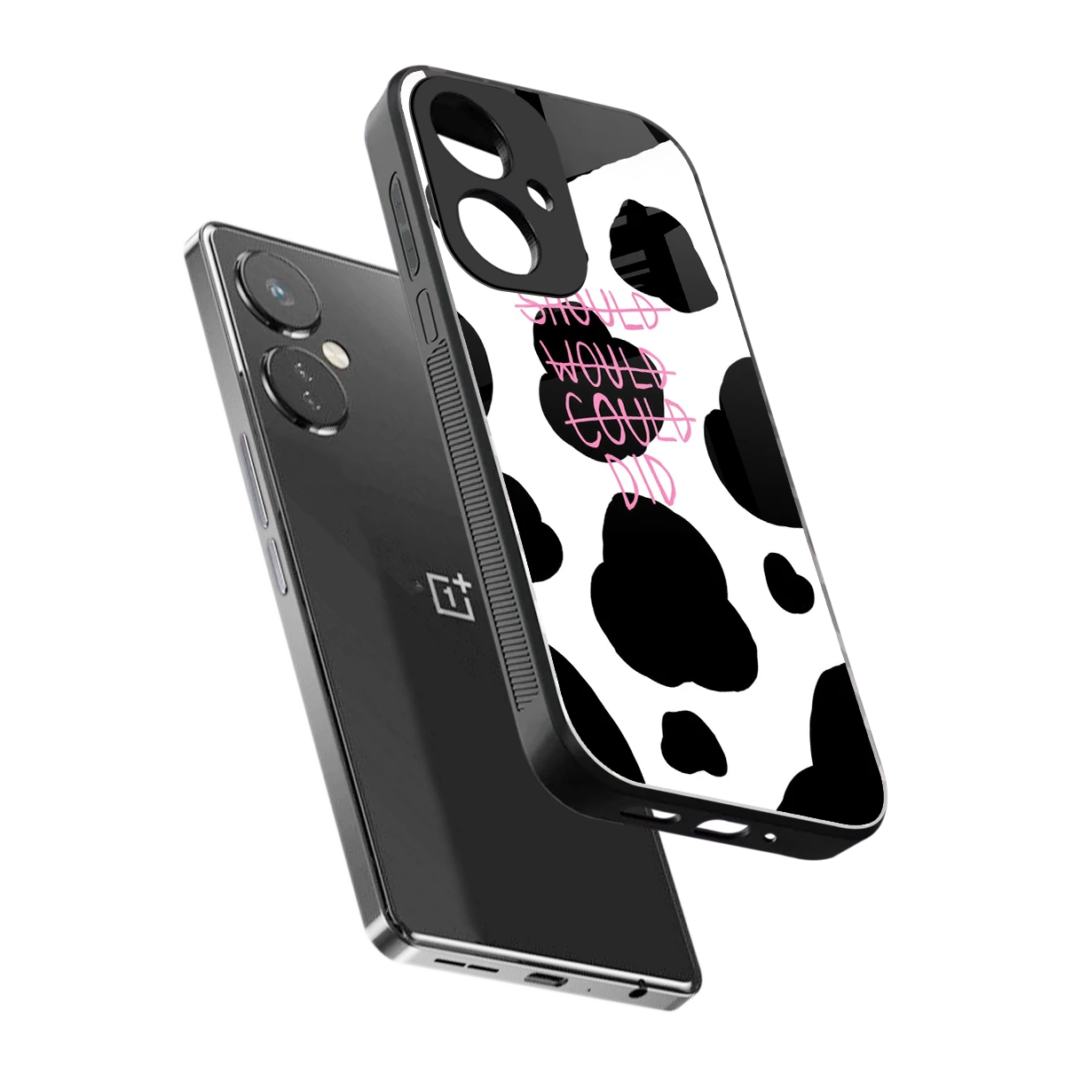 Boss Moves sleek oneplus nord ce 3 cover with tempered glass back and TPU edges