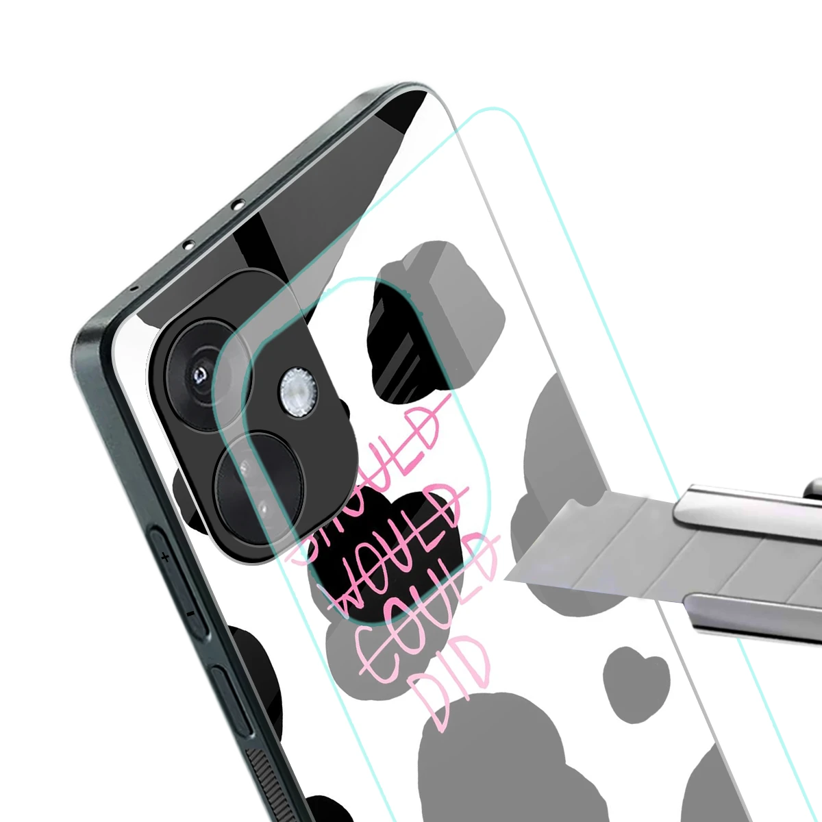 Boss Moves stylish phone case for oneplus nord ce 3 | glossy glass and slim fit