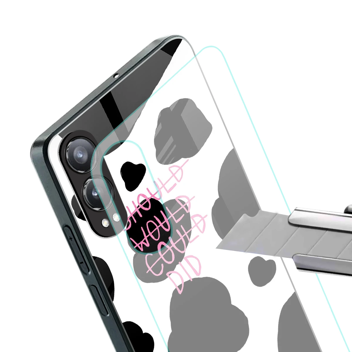 Boss Moves stylish phone case for oneplus nord ce 4 lite | glossy glass and slim fit