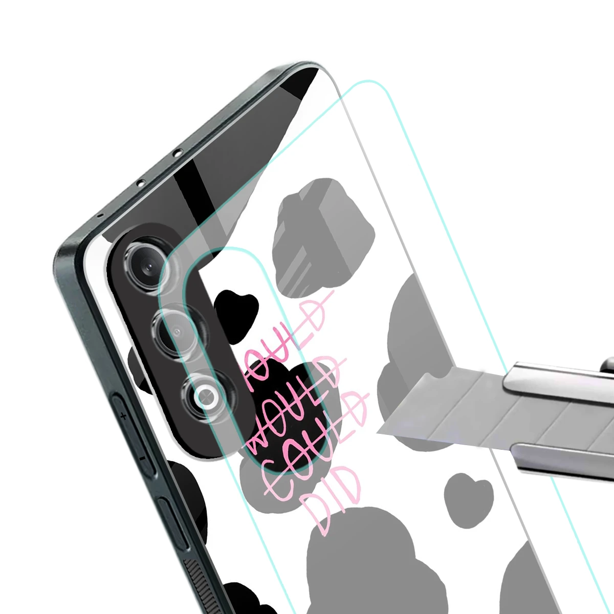 Boss Moves stylish phone case for oneplus nord ce 4 | glossy glass and slim fit