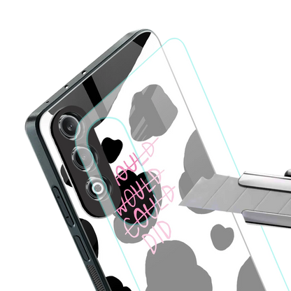 Boss Moves stylish phone case for oneplus nord ce 4 | glossy glass and slim fit