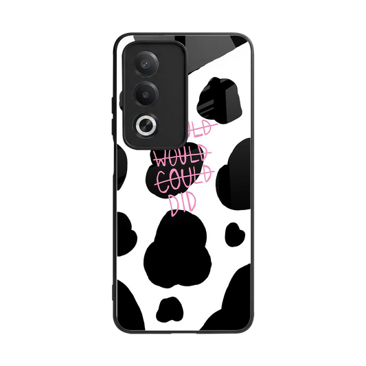 Boss Moves back phone cover | glass case for oppo a3 pro
