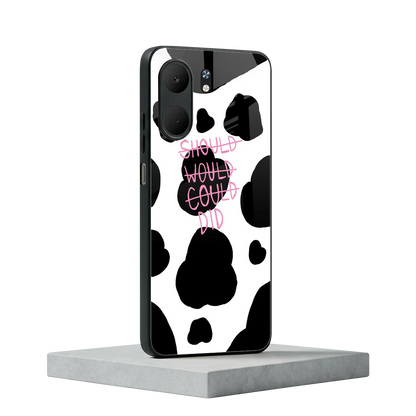 Boss Moves oppo a5x 5g mobile cover | shockproof glass phone case