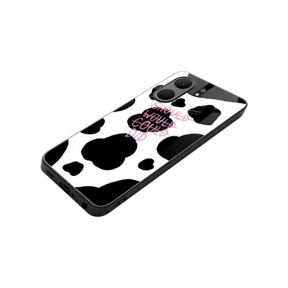 Boss Moves stylish phone case for oppo a5x 5g | glossy glass and slim fit