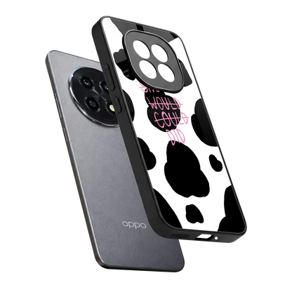 Boss Moves sleek oppo f29 pro 5g cover with tempered glass back and TPU edges