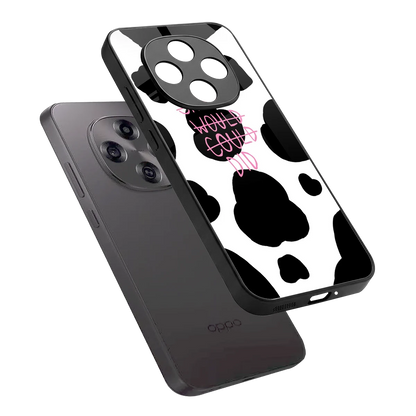 Boss Moves sleek oppo f31 pro 5g cover with tempered glass back and TPU edges