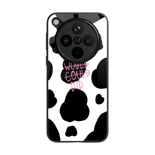 Boss Moves back phone cover | glass case for oppo find x8