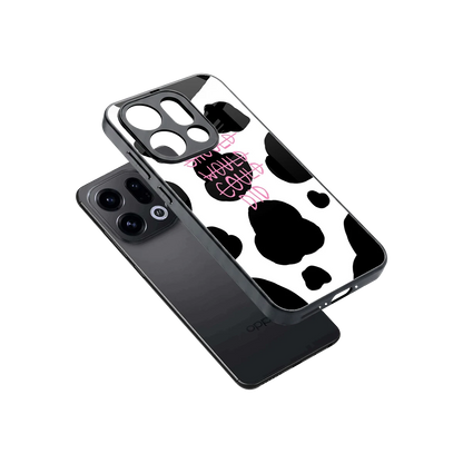 Boss Moves sleek oppo find x9 cover with tempered glass back and TPU edges