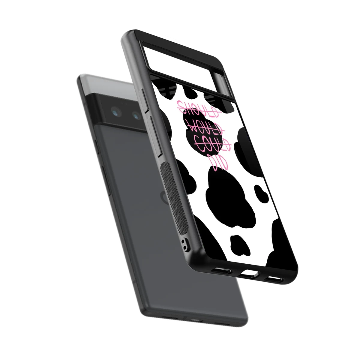 Boss Moves sleek google pixel 6 pro cover with tempered glass back and TPU edges