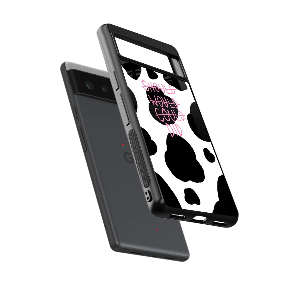 Boss Moves sleek google pixel 6 cover with tempered glass back and TPU edges