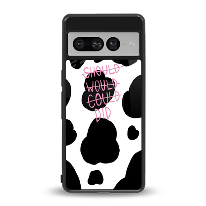 Boss Moves back phone cover | glass case for google pixel 7 pro