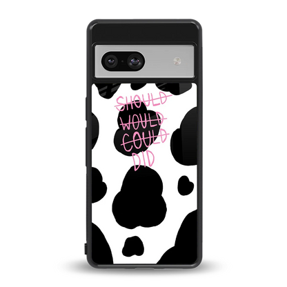 Boss Moves back phone cover | glass case for google pixel 7a