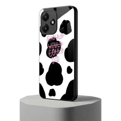 Boss Moves redmi 12 5g mobile cover | shockproof glass phone case