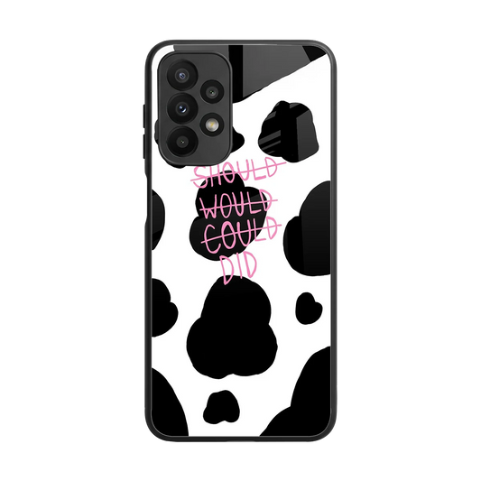 Boss Moves back phone cover | glass case for samsung galaxy a23