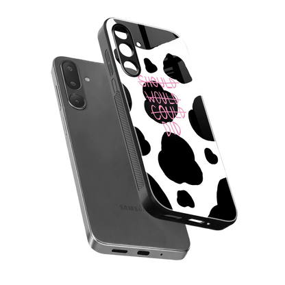 Boss Moves sleek samsung galaxy m36 5g cover with tempered glass back and TPU edges