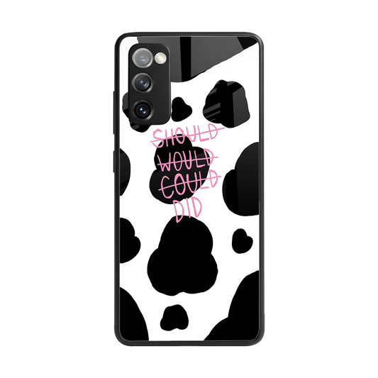 Boss Moves back phone cover | glass case for samsung galaxy s20 fe