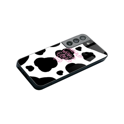 Boss Moves stylish phone case for samsung galaxy s22 | glossy glass and slim fit