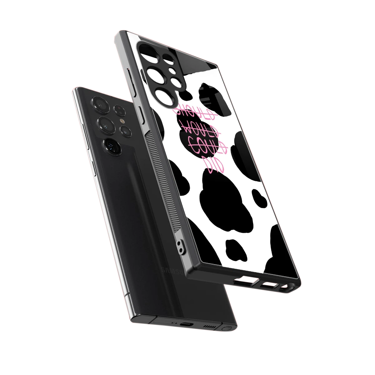 Boss Moves sleek samsung galaxy s24 ultra cover with tempered glass back and TPU edges