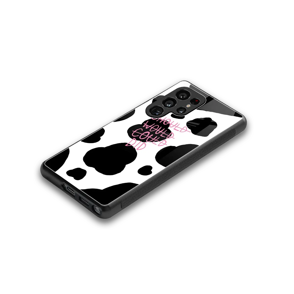 Boss Moves stylish phone case for samsung galaxy s25 ultra | glossy glass and slim fit