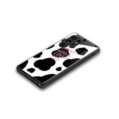 Boss Moves stylish phone case for samsung galaxy s25 ultra | glossy glass and slim fit