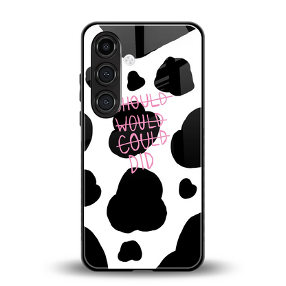 Boss Moves back phone cover | glass case for samsung galaxy s25 fe