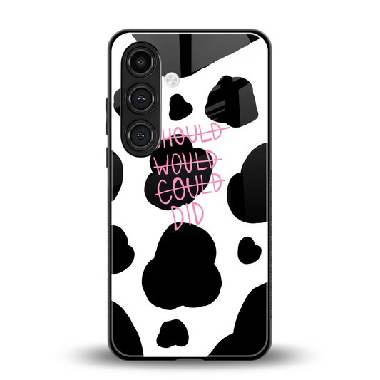 Boss Moves back phone cover | glass case for samsung galaxy s25 fe