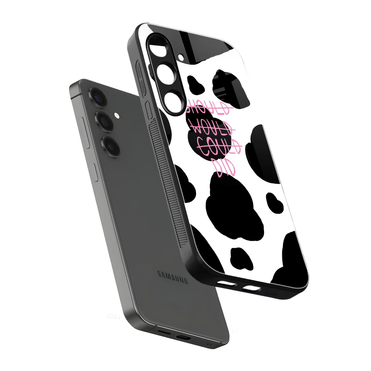 Boss Moves sleek samsung galaxy s25 cover with tempered glass back and TPU edges