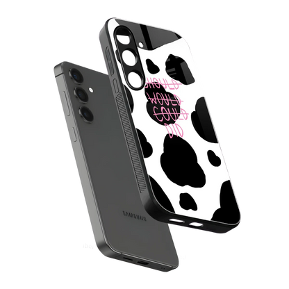 Boss Moves sleek samsung galaxy s23 fe cover with tempered glass back and TPU edges