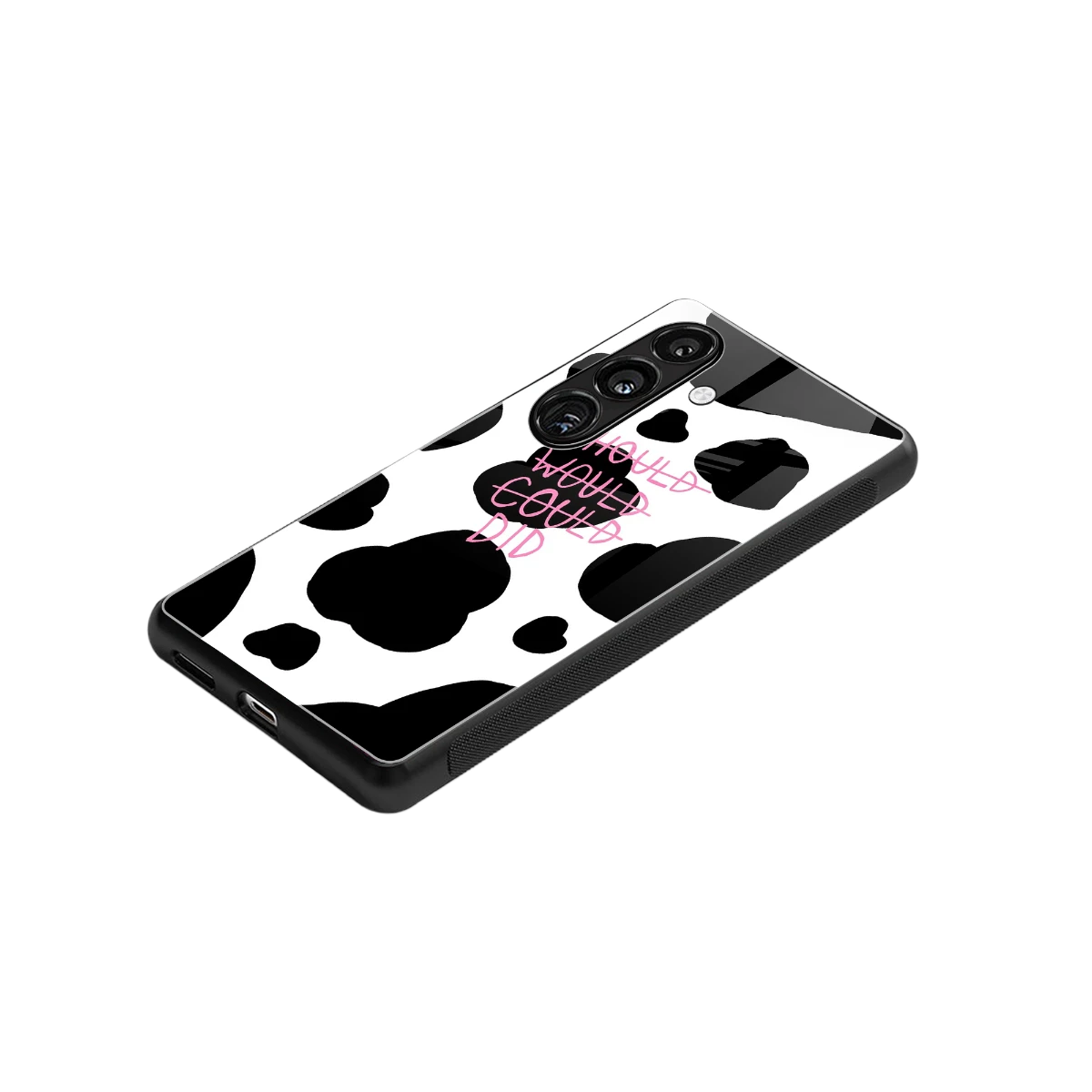 Boss Moves stylish phone case for samsung galaxy s23 fe | glossy glass and slim fit