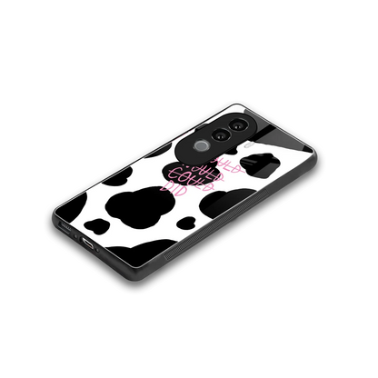 Boss Moves stylish phone case for vivo v40e | glossy glass and slim fit