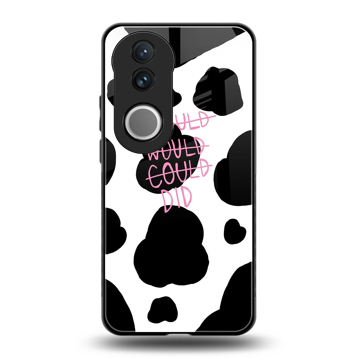 Boss Moves back phone cover | glass case for vivo v50
