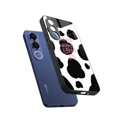 Boss Moves sleek vivo v70 fe cover with tempered glass back and TPU edges