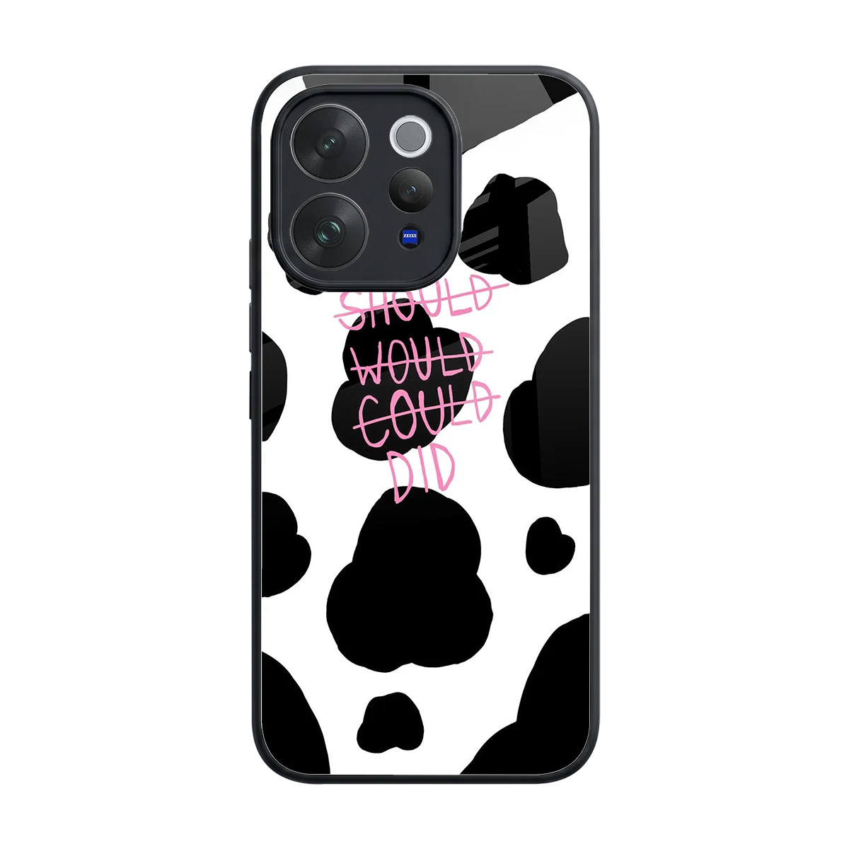 Boss Moves back phone cover | glass case for vivo v70