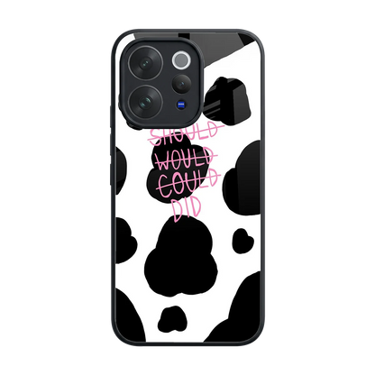 Boss Moves back phone cover | glass case for vivo v70