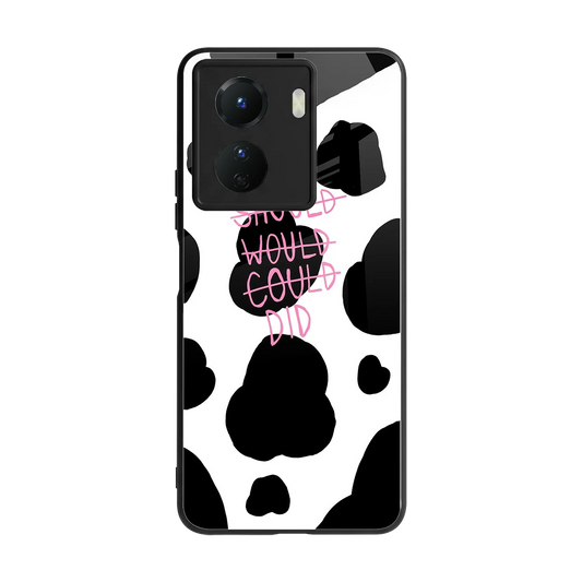 Boss Moves back phone cover | glass case for vivo y16