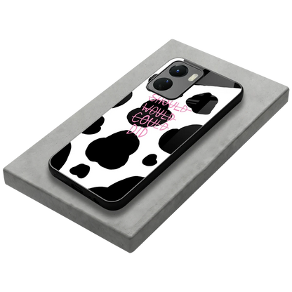 Boss Moves stylish phone case for vivo y16 | glossy glass and slim fit
