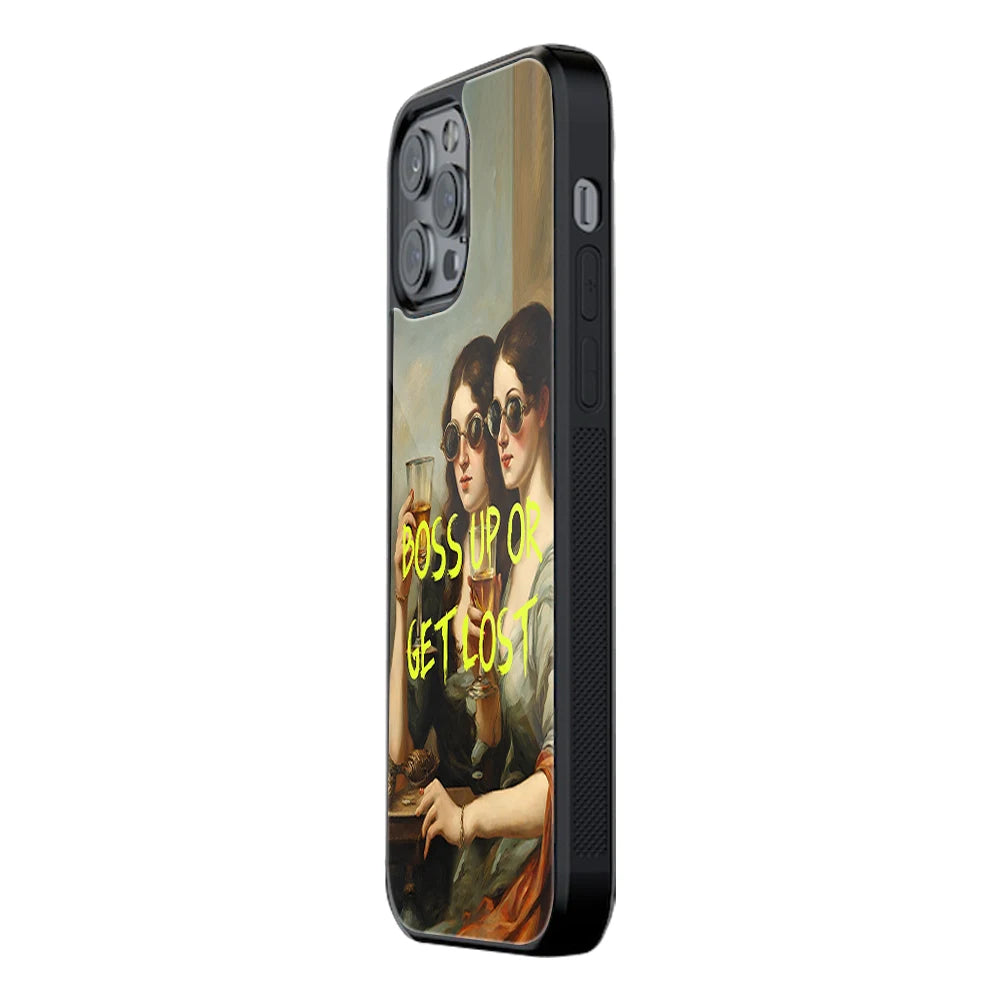 Trendy Glass Back Mobile Case for iPhone, Samsung, Redmi, OnePlus, Google Pixel, Motorola